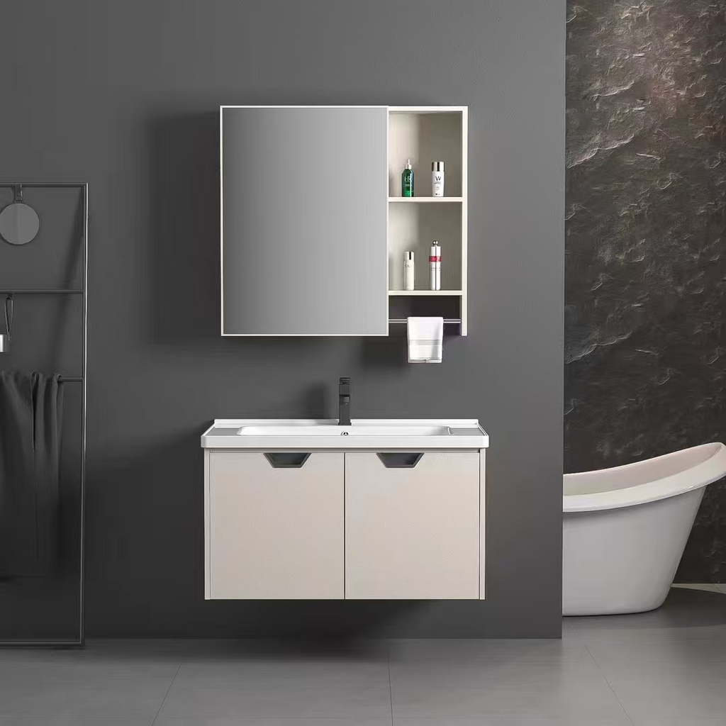 •	MEUBLE SALLE DE BAIN SMART – 2 TIROIRS – ANTI-FUITE