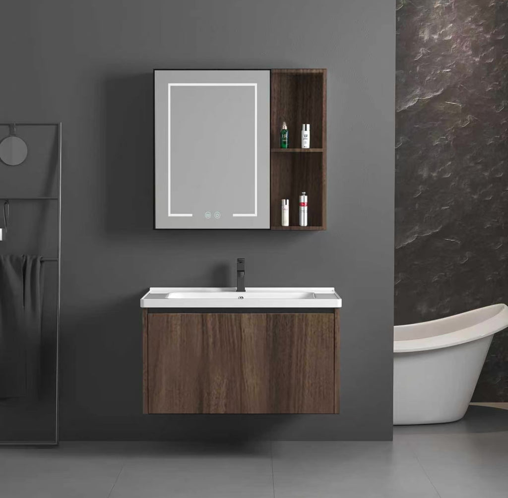 •	MEUBLE SALLE DE BAIN SMART – ANTI-FUITE D’EAU – 60 CM