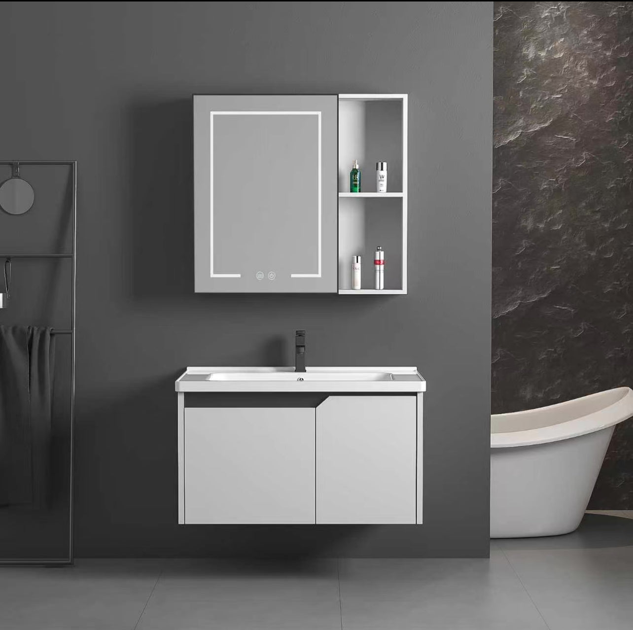 •	ENSEMBLE SALLE DE BAIN SMART – ANTI-FUITE