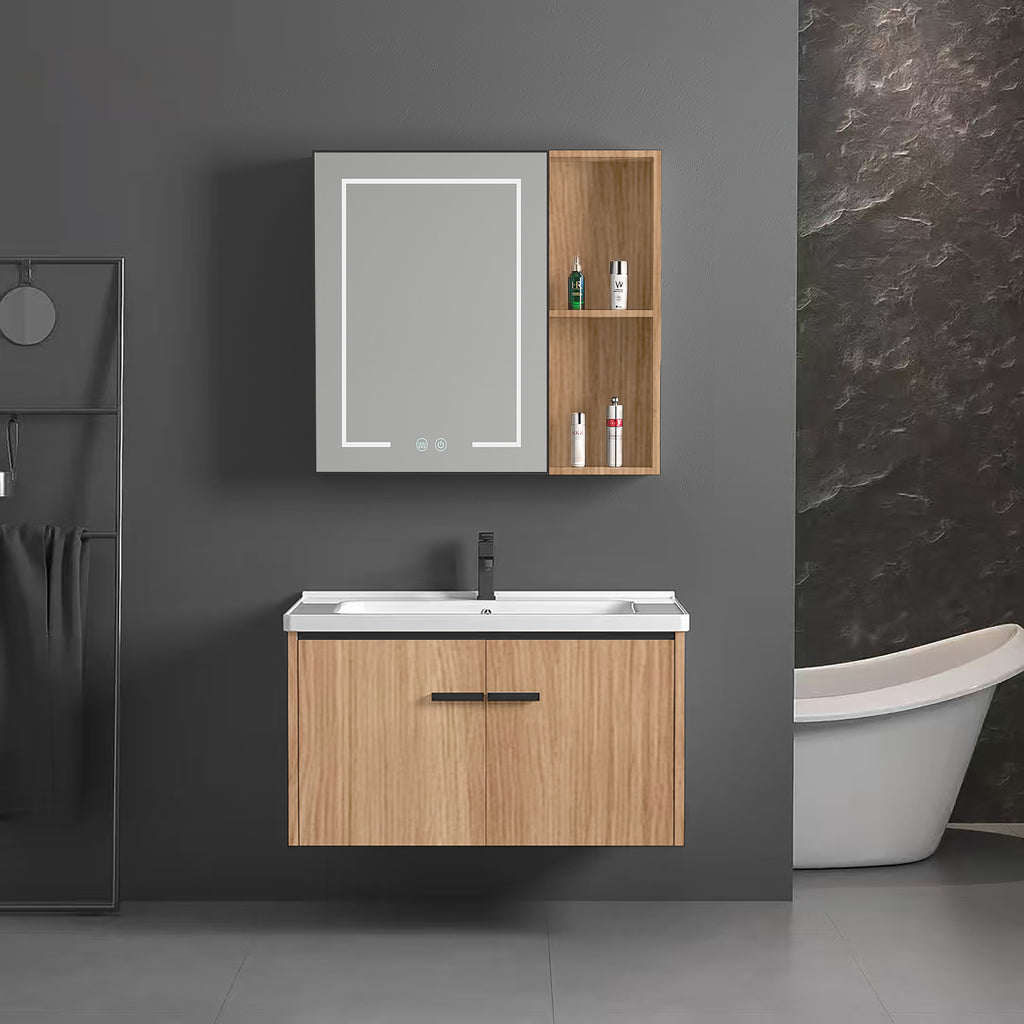 MEUBLE SALLE DE BAIN SMART – 2 TIROIRS – ANTI-FUITE